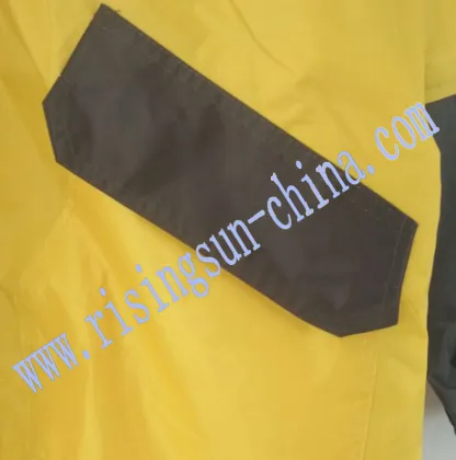 Customized Polyester PVC Waterproof Raincoat with Seam Sealing