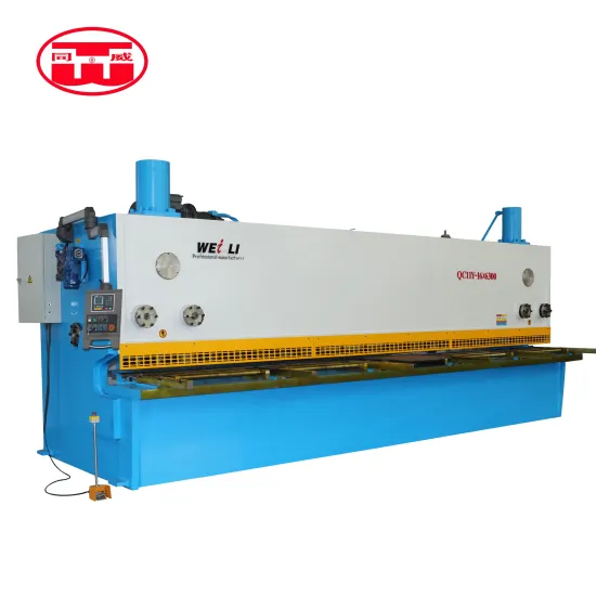 High Precision Hydraulic CNC/NC Steel Cutting Machine for 4mm to 10mm Steel Plates