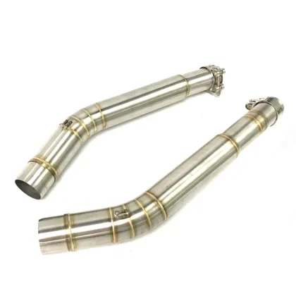 2008-2015 Hayabusa 1300CC Stainless Steel Exhaust System Middle Link Pipe Modification