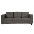 Ikonisch modernes Leder 3 -Sitzer -Sofa