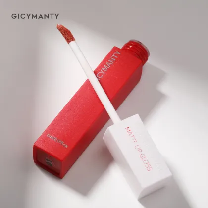 GICYMANT Cosmetics Lip Set: Water Gloss Lipstick & Matte Lip Glaze Combination