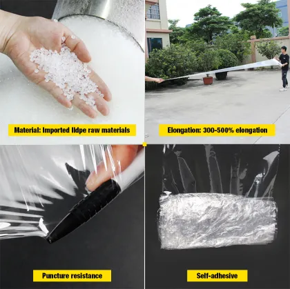 PE pallet shrink film wrap film 23 micron lldpe pallet wrap stretch film
