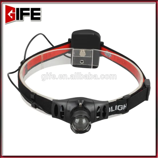 GF-8015 High Quality Aluminum Alloy Body Led Head lamp, XML T6 Camping LED Headlamp Hunting Head Light torch