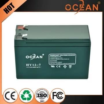 Special design durable 12v 7ah new agm deep cycle battery 12v