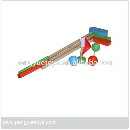Chinese Toys Factory	,	Wood Gate Ball	,	Croquet Ball