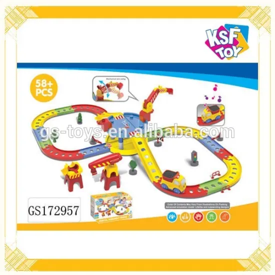 2015 Newest B/O Rail Train Toys, Electric construction Train Toys For Kids