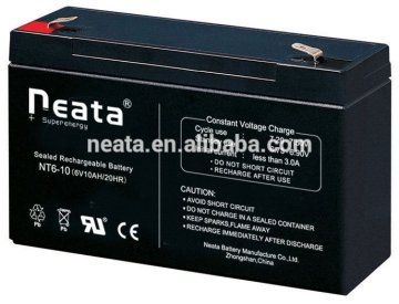 NEATA 6V 10AH /12 AH /15AH lead acid batteries