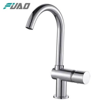 FUAO Advanced materials antique copper kitchen faucet