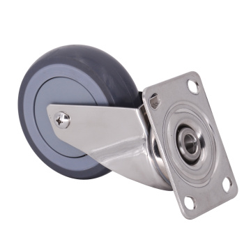 Swivel 5 Inch TPR Caster Wheels