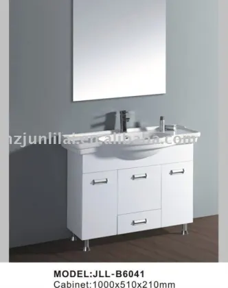 PVC bathroom cabinet living room materials bathroom vanity