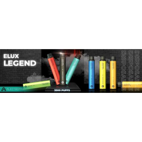 卸売Elux Legend 3500 Puffs使い捨て蒸気ポッド