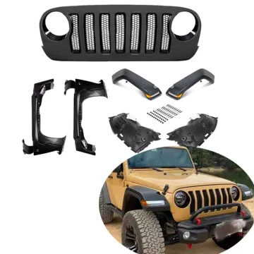 Upgrade Front Fender Flare with Fender Liner for Wrangler JK 2007-2017