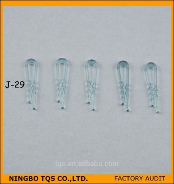With Teeth U-shape Transparent Shirt Packing Plastic Clips