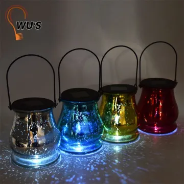 Good Reputation factory directly art glass solar lights