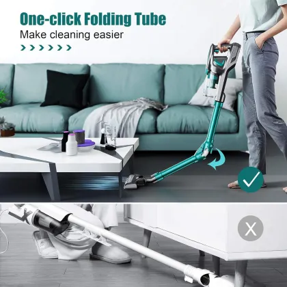 Cyclone Technology High-Density Engagement Wireless Vacuum Cleaner