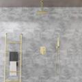 SHAMANDA Brass Rainfall Shower System