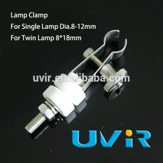 High quality stainless steel mounting clip for twin tube 11*23mm IR lamp