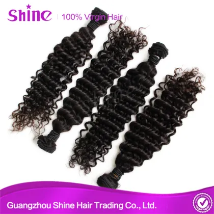 New Mongolian Hair Weave 100% Human Hair Extension