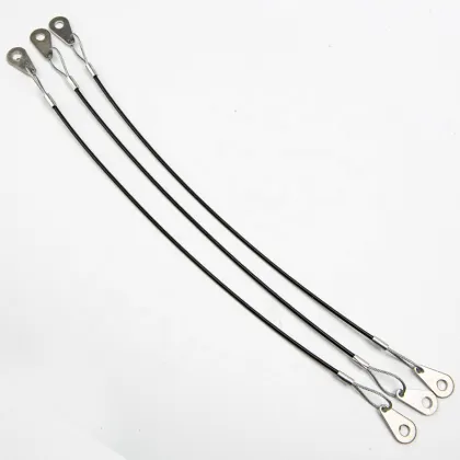 Factory Custom Safety Terminal Rope Wire Sling Wire Rope Assembly Lifting Slings Wire Rope With Loop