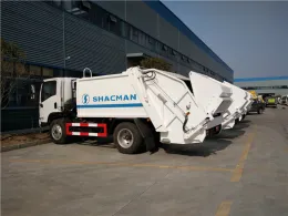 SHACMAN 6m3 Garbage Compactor Truck