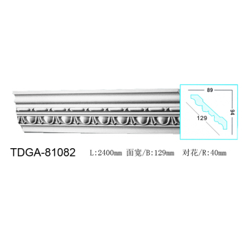 Crown moldings/ construction materials for ceiling decoration