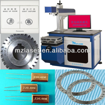 For Electronic communication products, Auto Parts, hardware, low price metal semiconductor laser marking machine