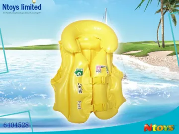 6404528 91*43CM SWIMMING KIDS LIFE JACKET SUMMER TOY 3COLOUR