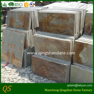latest design rusty slate rock stone wall tiles
