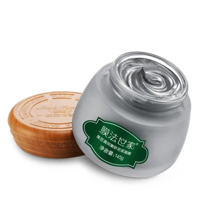 Black Bean Refreshing&Rejuvenating Mud facial mask