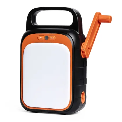 Emergency Power Station Hand Crank and Led Lights