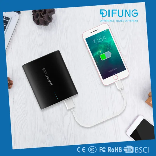 Hot Sale Menu power bank 10000mAh 18650 Battery Power Bank charger for Cafe/Restaurant/Bars