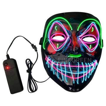 FG-MW-06 EL Wire Mask for Halloween and Christmas Parties