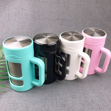 Business 304 stainless steel vacuum tea office mug