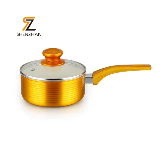 Best Selling Nonstick Sauce Pan and Milk Pan for Home Kitchen Cooking with Lid