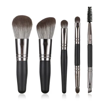 5pcs Set of Soft, Professional, and Affordable Luxury Makeup Brushes - High Quality 5-Piece Kit