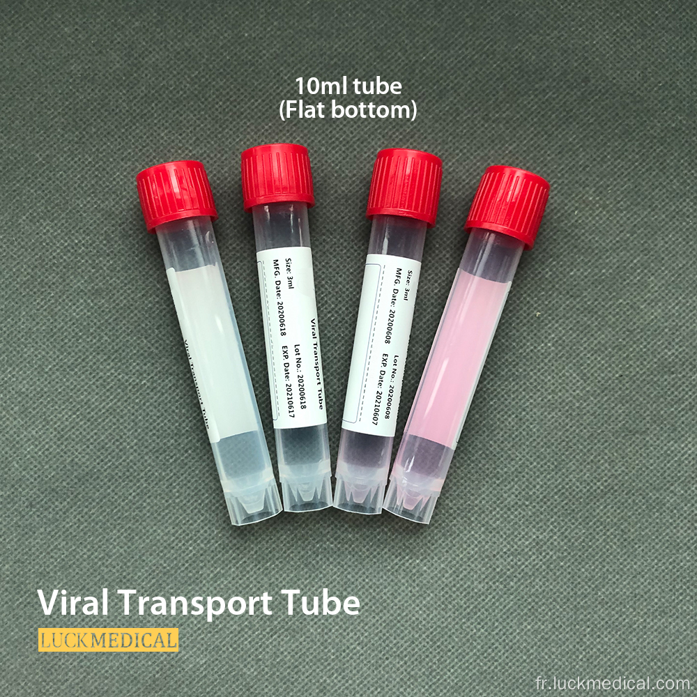 Kit de transport microbiologique VTM réactif Covid Reagent VTM