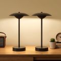 Cordless Dimmable Battery Table Lamps for Patio Restaurant Use