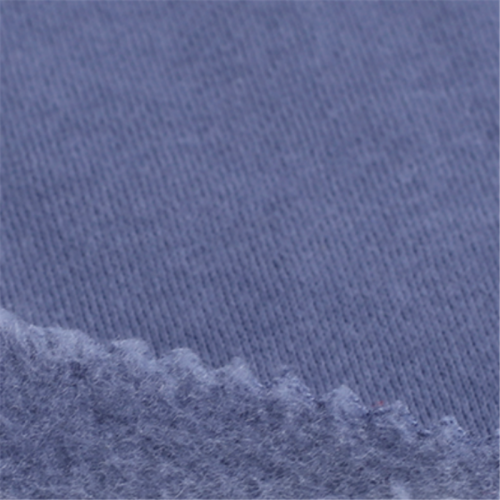 100% Polyester Terry Sweater Solid Fleece Knitted Fabrics