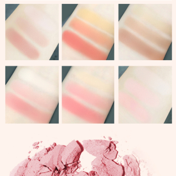 Product description Net:2g Description:Low-saturation color system, creating a sense of atmosphere. Key Benefits:The powder is
