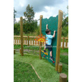 Kletterwand-Holzverkleidungs-Bergsteiger-Spielplatz-Struktur