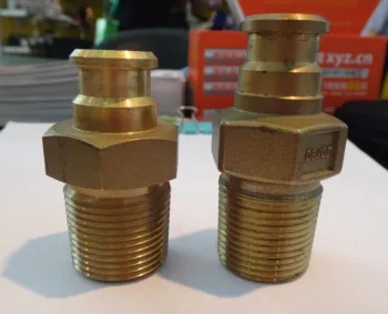 W28.8-14din477 Low Pressure Brass Gas Valve For Lp Gas Cylinder 3mpa Tl-h-05