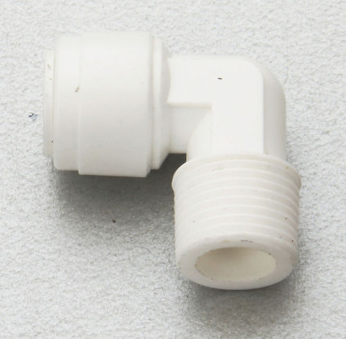 Elbow Quick Connect Plastic Water Line Fittings For Rainwater Utilization Systems