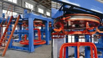 Steel Wire Inverted Type Take Up Machine Units