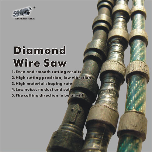 Diamond Wire Saw For Granite Quarrying