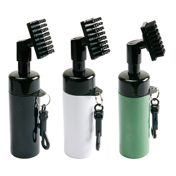 New Golf Equipment: Factory Price Anti-Leak Cleaning Tool, Brush, Washer, and Pressing Bottle with Convenient Hook