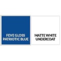 Feve Gloss Patriotic Blue Aluminiumblech