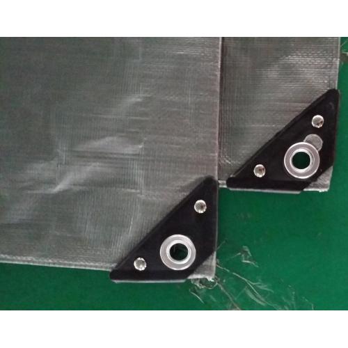 Silver PE Tarpaulin 100% Virgin