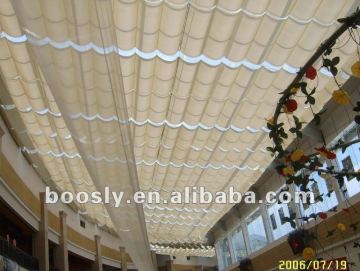 Ellis electric folding canopy shade