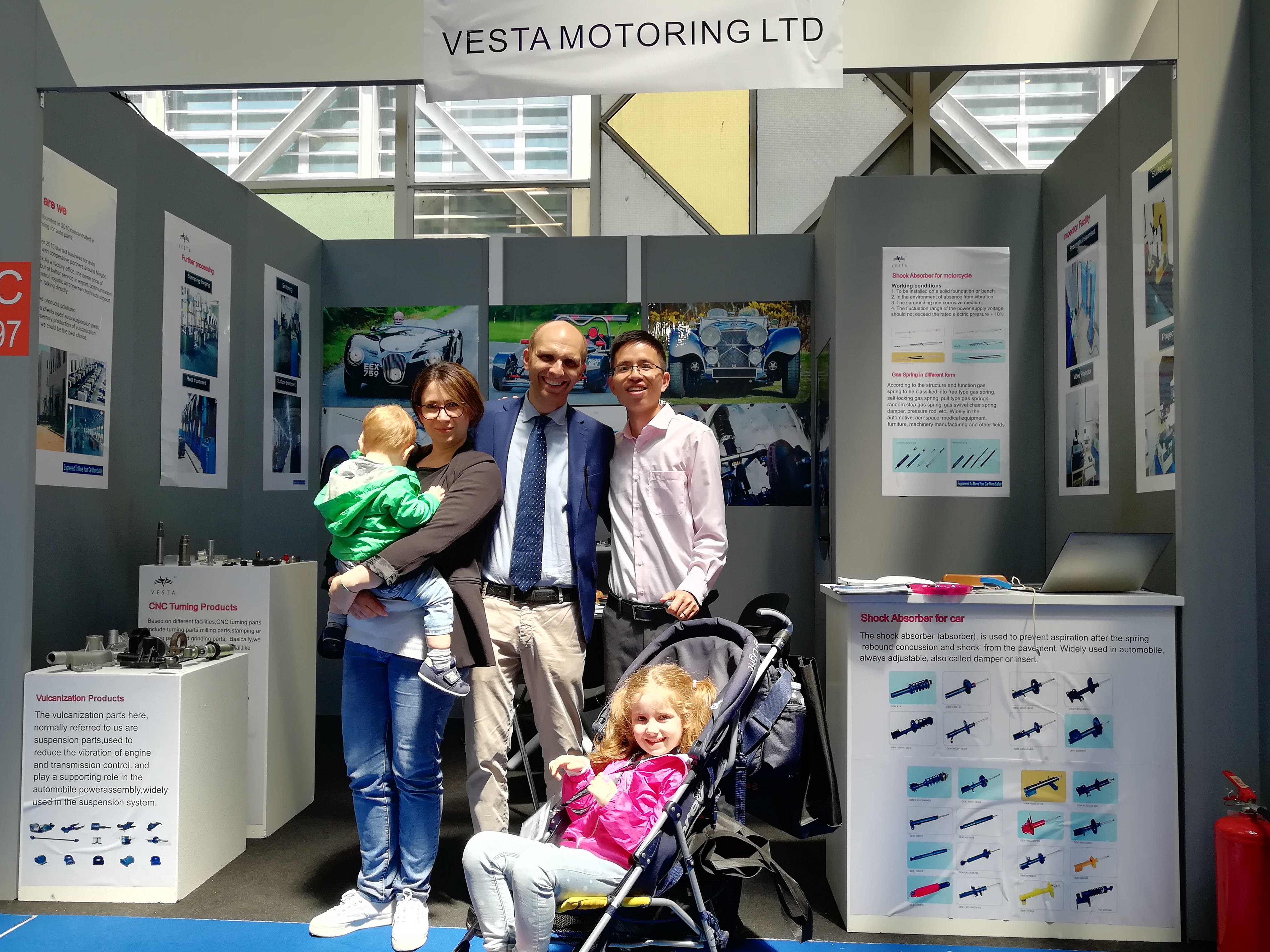 Customers visiting VESTA Motoring