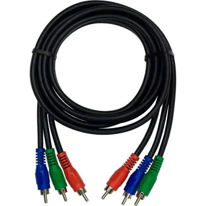 RCA Video and Audio Cable for DVD and Stereo Connections